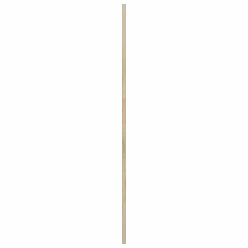 Genérico Puerta de Armario con Puerta 2 pcs Natural 140.5 x 2 x 59.5 cm,Bricolaje,Accesorios de Bricolaje,Ferretería para armarios,Puertas de armarios-42019263