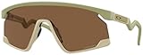 Oakley Lunettes de soleil unisexes 0OO9280 Bxtr Squared Matte Fern/Prizm Bronze, Jaune mat, 36