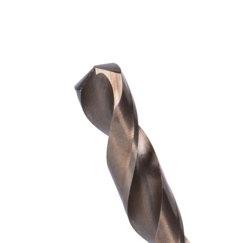 Image of Century Drill & Tool 26831 Cobalt Drill Bit, 31 /64 inch, Pro Pack of 3 | 3 /8 inch Reduced Shank shank, 5-7 /8 inch overall length, 135 point, cuts stainless steel, hard metals & metal