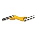 Brick Jointer Set: Masonry Pointing Tool with Ergonomic Trowel Kit, Steel Brick For Edger for Concrete Seam Finisher and Wall Trimmer, 4 Sizes(Yellow)