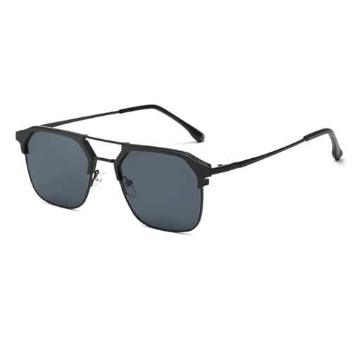 Lunettes de soleil en métal de haute qualité avec verres anti-UV durables