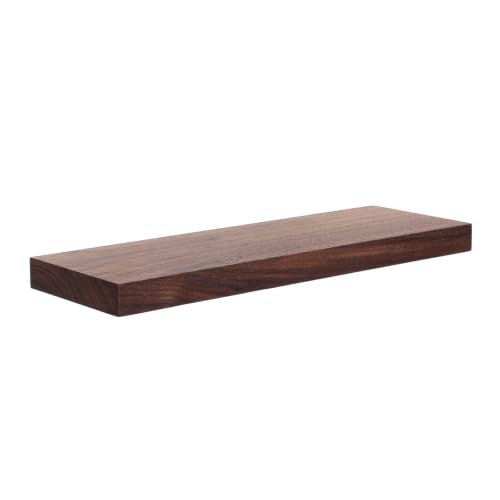 Tablero de madera marrón 30x10x2cm para decoración de pared y bricolaje elegante