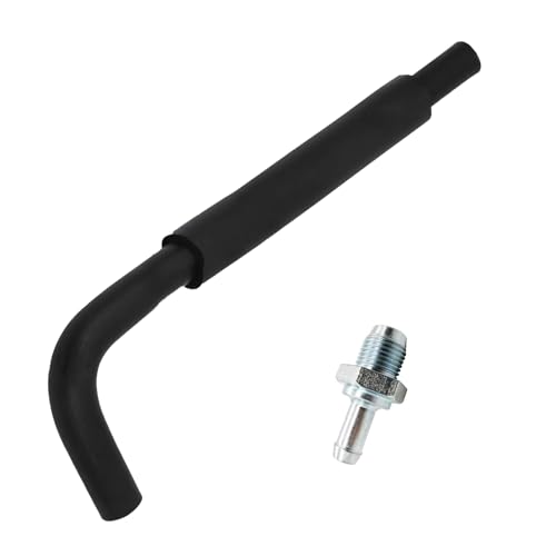 WZP Engine PCV Valve and Hose Kit PCV Hose Valve Replacement Recirculation Hose Valve Compatible with Camry Highlander Scion xb Solara Corolla Matrix Lexus HS250h 12204-28020 12262-28021 (Black)