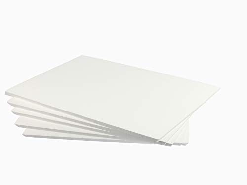 ZADAWERK® - Placa de poliestireno - 30x42x1 cm - 10 piezas