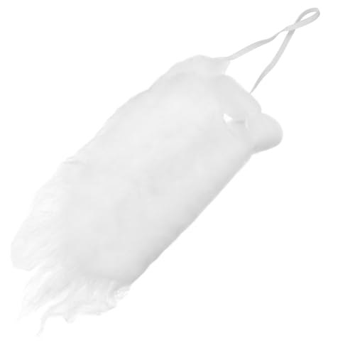 PartyKindom Complete Santa Claus Costume Accessory Curly Wig and Beard Set for Christmas Santa Wig and Beard