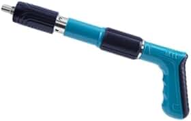 Rebitador Manual Profissional, Pistola de Rebites Portátil, Ferramenta Resistente para Trabalhos em Metal, Azul e Preto