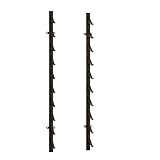 2. Présentoir mural polyvalent pour carrelage : idéal pour présenter des échantillons de carrelage, de parquet, de portes de placard, de quartz et de verre. Parfait pour les showrooms, les magasins de décoration, les entreprises de construction et les salons professionnels. Ce présentoir à carrelage améliore la visibilité des produits, permettant ainsi aux clients de choisir intuitivement leurs options préférées.