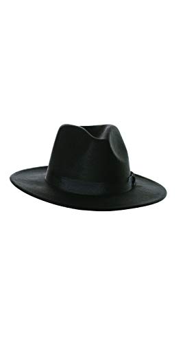 Underwraps Fedora-Black, Standard