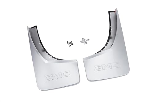 Image of GM Accessories 22902409 Rear Molded Splash Guards in Quicksilver Metallic