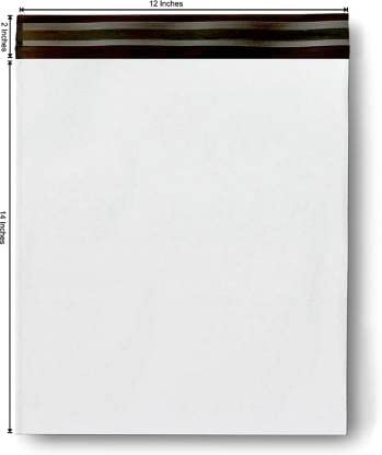 Buste per corriere in plastica, autoadesive, impermeabili, a prova di strappo, per abbigliamento (30,5 x 35,6 cm), confezione da 100