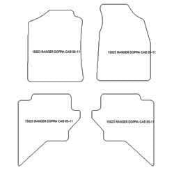 Tappetini per Ford Ranger | 2006 - 2011 | Sagoma originale