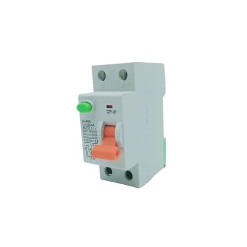 Disjoncteur différentiel parafoudre CZK6 2P pour protection tableau électrique AC 110V
