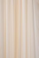 Croydex Water-Resistant Machine Washable Cling-Resistant Plain Ivory Textile Shower Curtain, 1800 x 1800mm