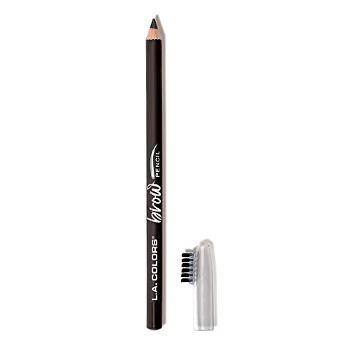 L.A. COLORS On Point Brow Pencil, Soft Black CBP398