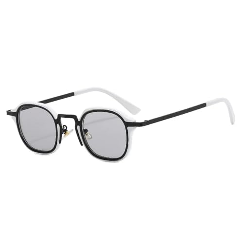 Lunettes de soleil anti éblouissement UV400 petite monture léopard noir