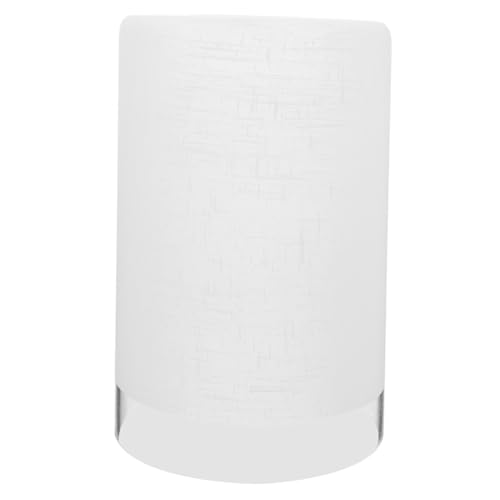 Homoyoyo Glass Lamp Shade for Wall Light Fixtures Elegant Cylinder Replacement Cover for Chandeliers Pendant Lights Sconces Easy Installation Wide Compatibility