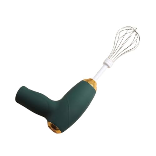 MeevrgR Batidora eléctrica de mano, batidor de crema de alta potencia para uso en cocina, 16,5 x 5 x 13 cm, cabezal de batidor desmontable, diseño ergonómico, fácil de limpiar, compatible con