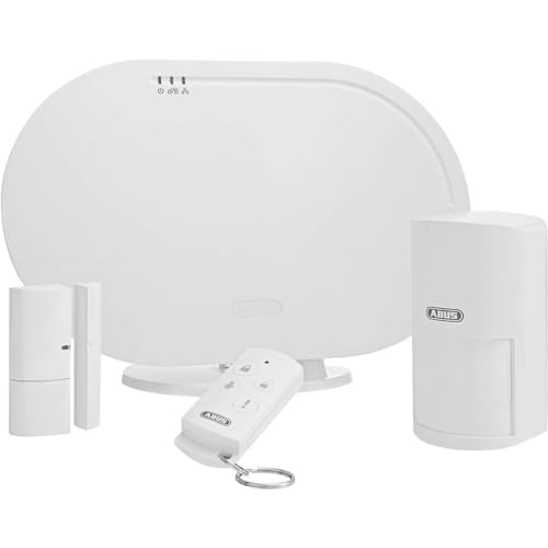 ABUS Funk-Alarmanlage Smartvest Basis-Set Einbruchmeldeanlage inkl. Bewegungsmelder & Öffnungsmelder - Testsieger - Fernzugriff iOS &… – Ansicht 1