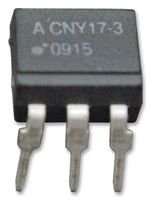 AVAGO TECHNOLOGIES CNY17-3-000E OPTOCOUPLER, PHOTOTRANSISTOR, 5000VRMS