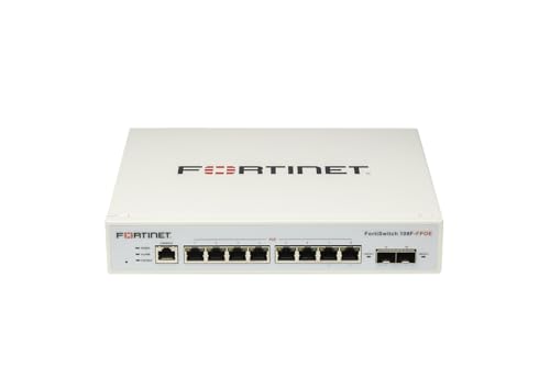 ルーター・ネットワーク機器 Fortinet FortiSwitch 108E Amazon.co.jp: Fortinet FortiSwitch 108F-FPOE レイヤ2スイッチ