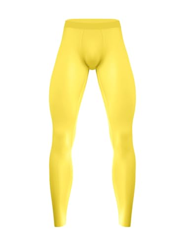 JanJean Herren Sporthose Kompressionshosen Sport-Leggings Laufhsoe...