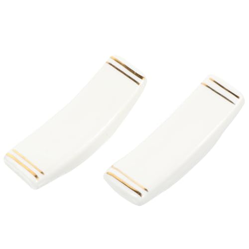 VALICLUD Lot de 2 Repose-Couverts en Céramique, Support à Baguettes, Cuillères et Fourchettes, Organisateur de Couverts de Table Cuisine, Ustensiles...