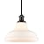 HOLKIRT Black Pendant Light Fixture Opal Glass Pendant Lighting for Kitchen Island Dome Hanging Lights for Bedroom Industrial Pendant Light,Adjustable Height
