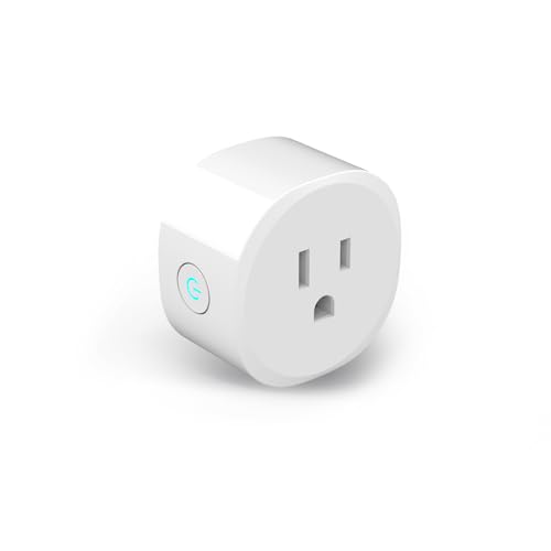 Energy Monitoring Smart Plug | 800 Series Z Wave Smart Plug | Smart Plug Outlet Works with Ezlo Alexa Home Assistant Hubitat and Other Z-Wave Hubs | for Lights Fans & Appliances