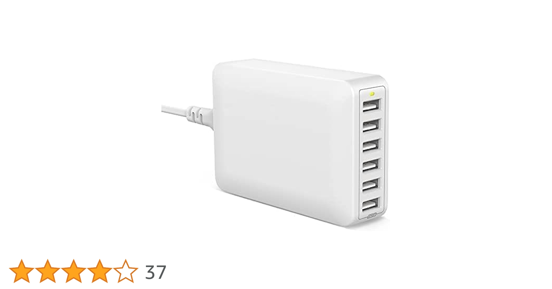 Amazon.co.jp: USB充電器 USB-A 60W 6ポート USB コンセント