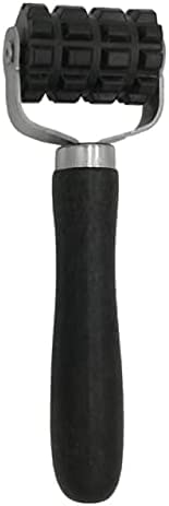 CarFrill Car Sound Deadener Application Rolling Wheel Rubber Roller Noise Insulation Deadening Reducing Tool (Black) - Black