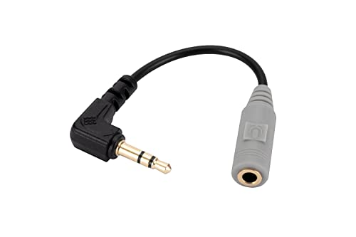 Cable adaptador de micrófono UNCLE LIGHT 3.5mm TRRS a TRS miniatura 1