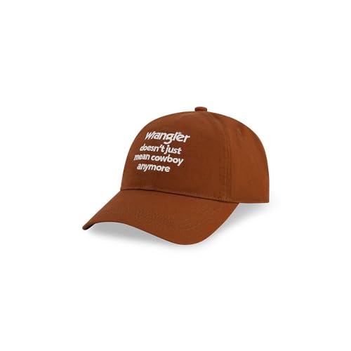 Wrangler Gorra de béisbol con Logotipo para Hombre, Cerveza de raíz, Talla única