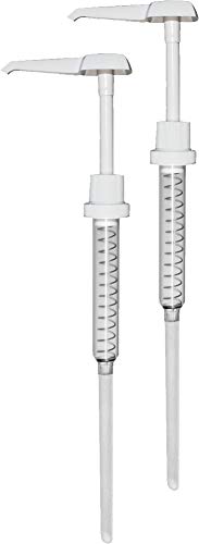 Bar5F Best Gallon Pump Dispenser, Premium Heavy Duty, Fits Most 1 Gallon Jugs and Containers (Pack of 2)