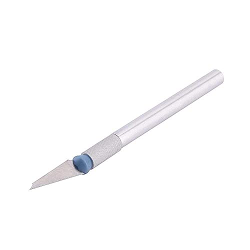 AmigozZ 13 Blades 3 Handles With Box Non-Slip Metal Scalpel Tools Kit Paper Cutter Engraving Craft Knife for Sculpture Carving