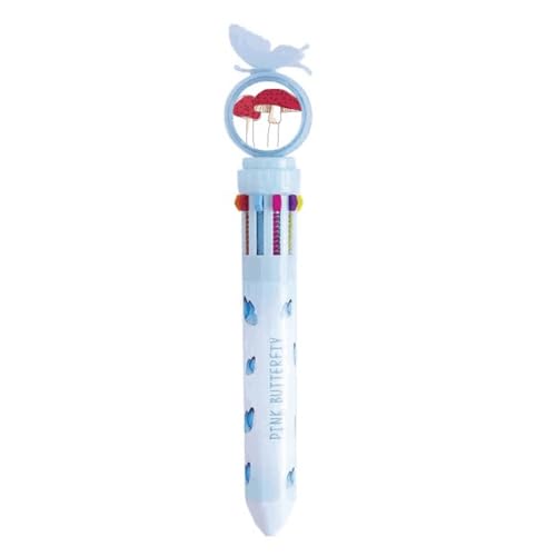 Stylo à bille rétractable Swamm Line motif empoisonné pour éviter les taches d'encre