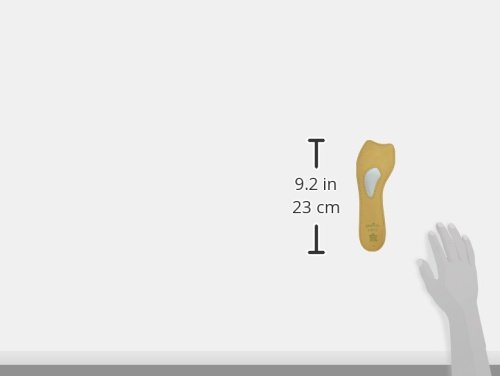 Plantilla Pedag 121 Lady 3/4 piel autoadhesiva, Tan, talla 40 miniatura 6