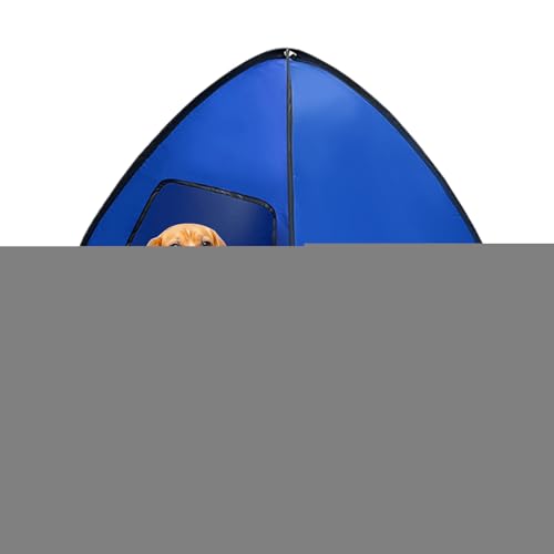 冬の花 アウトドア 犬用 テント | 防水 シェルター 携帯用ペットハウス,ペット用品 犬猫日よけテント 芝生キャンプ ピクニック パティオ ガーデン 外出 庭用