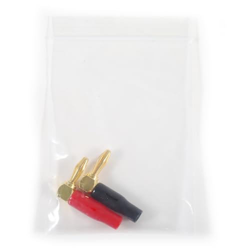 6 plugs banana ángulo derecho para cable de altavoz miniatura 6