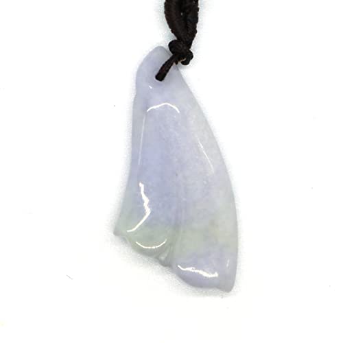 Pendentif en jade jadéite FL-27 : évitez les contrefaçons avec cette fleur en jade Type A