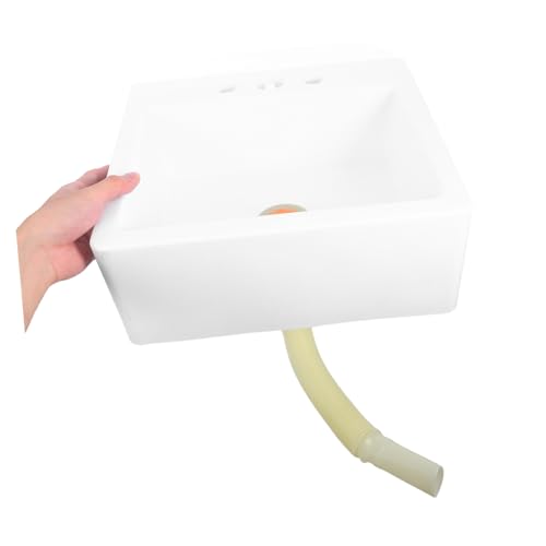 Lavabo mural et facile à installer pour rénover sans percer - 5