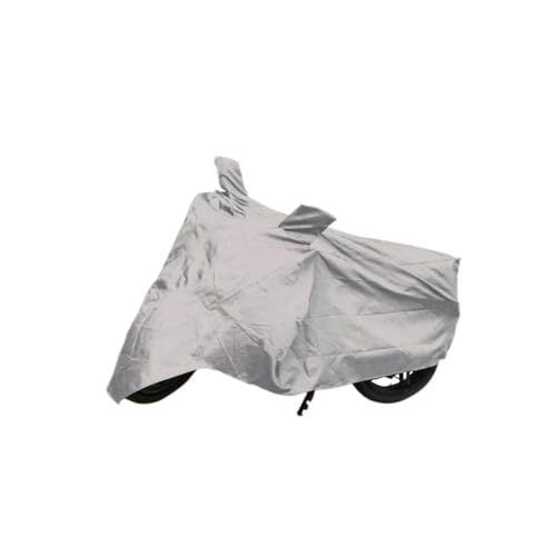 Image of Kozdiko Dust and Waterproof Silver Matty Body Cover for Mahindra Mojo