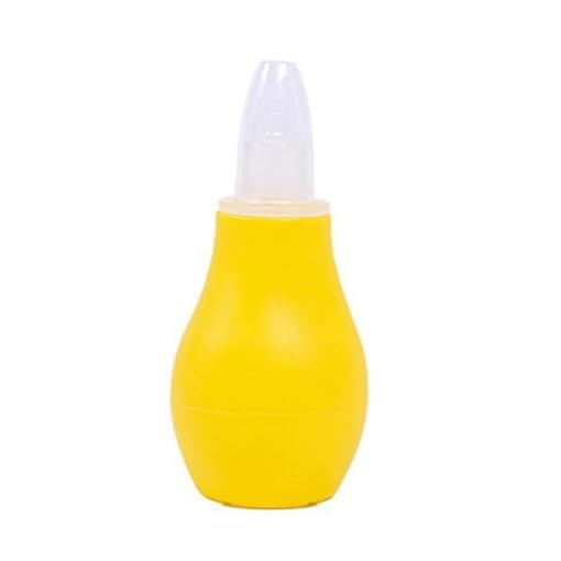 Baby Nose Cleaner | Manual Nasal Aspirator with Soft Silicone Tip | Safe Mucus & Snot Remover for Infants & Toddlers | Hygienic Blister Pack A4-image-47