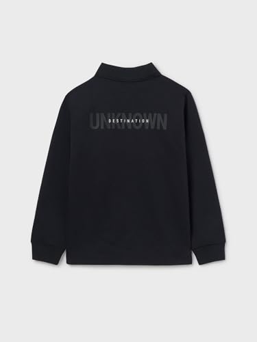 Mayoral Pullover Zipper for Boys Black2