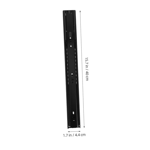 Glissières à roulement à billes extension complète Lurrose 2pcs