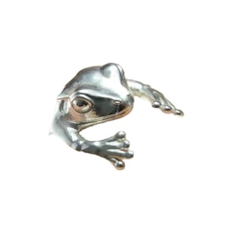 Yienate Vintage Frog Open Ring for Women Cover