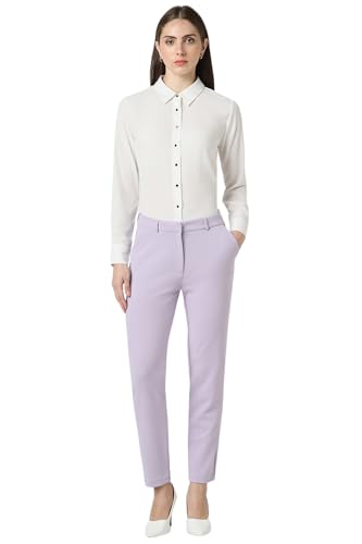 Image of Van Heusen Women's Regular Fit High Rise Pants