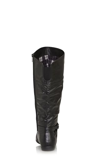 Image of Avenue Women's WIDE FIT Chelsea Tall Boot, Brown