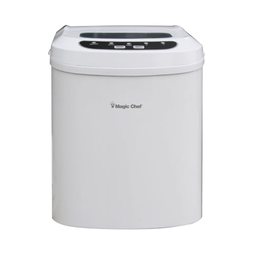 Magic Chef MCIM22W Ice Maker, 27 lb., White