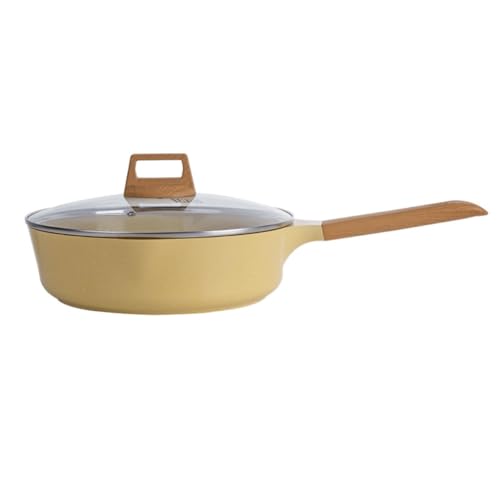 MOBYGKFY Household Flat Bottomed Frying Pan Gas Induction Cooker Special Multifunctional Pan Vegetable Frying Pan
