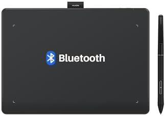 （13:30時点） HUION Inspiroy Frego S 無線ペンタブ 板タブ ワイヤレス Bluetooth5.0 ブルートゥースペンタブレット 充電不要ペン 8192レベル筆圧感度 左利き お絵かきタブレット イラスト制作 漫画制作 オンライン授業 ワイヤレス接続